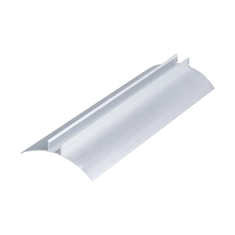 Profil Aluminium dengan Busur Bagian Dalam